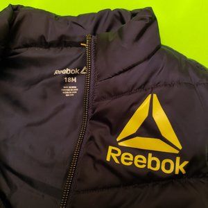 Reebox blue vest with Reebox design 18 mo